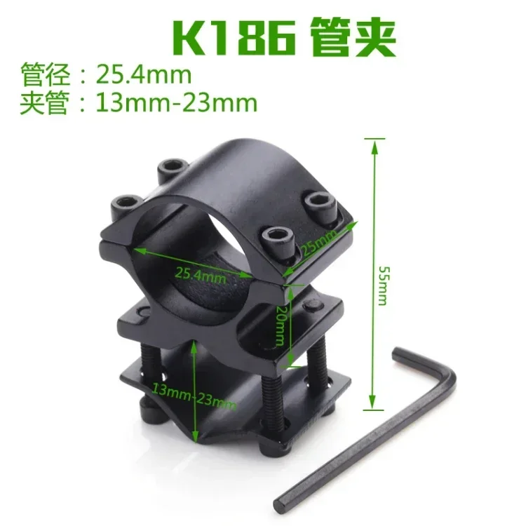 K186/24.5mm Universal Clip Scope QQ Flashlight Clip Pickup 19mm Glock Accessories Hunting Laser Air Gun Frame Rail Clip Ar15