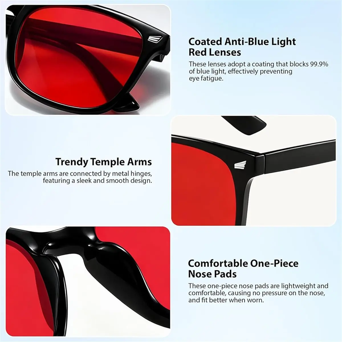【A03R1】 Advanced Blue Light Blocking Glasses with 7-Layer Coating for Optimal Eye Protection