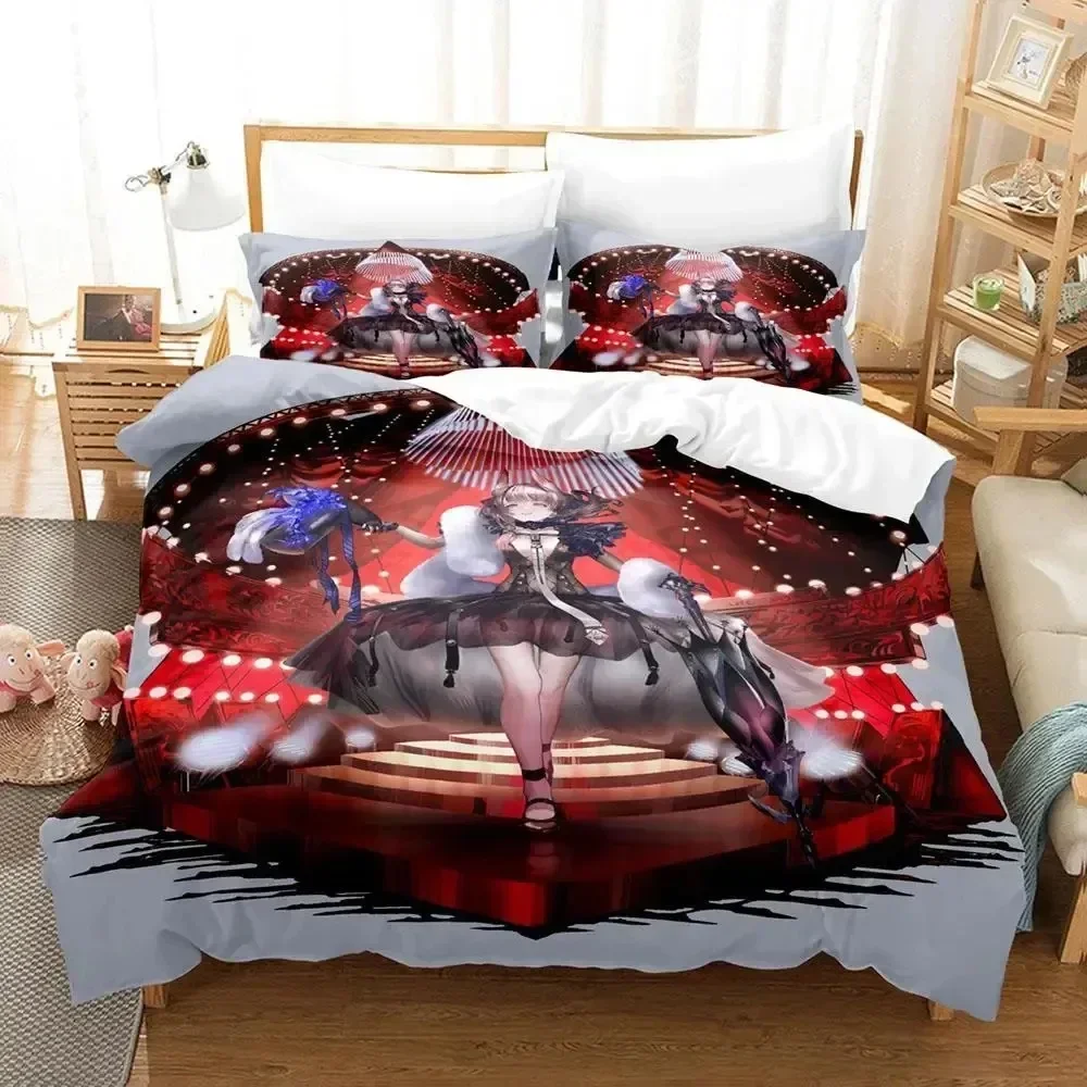 Anime Echocalypse Game Supplies Set Duvet Cover Set Bedding Sets Adults Bed With Pillowcases No Filling Luxury Birthday Gifts