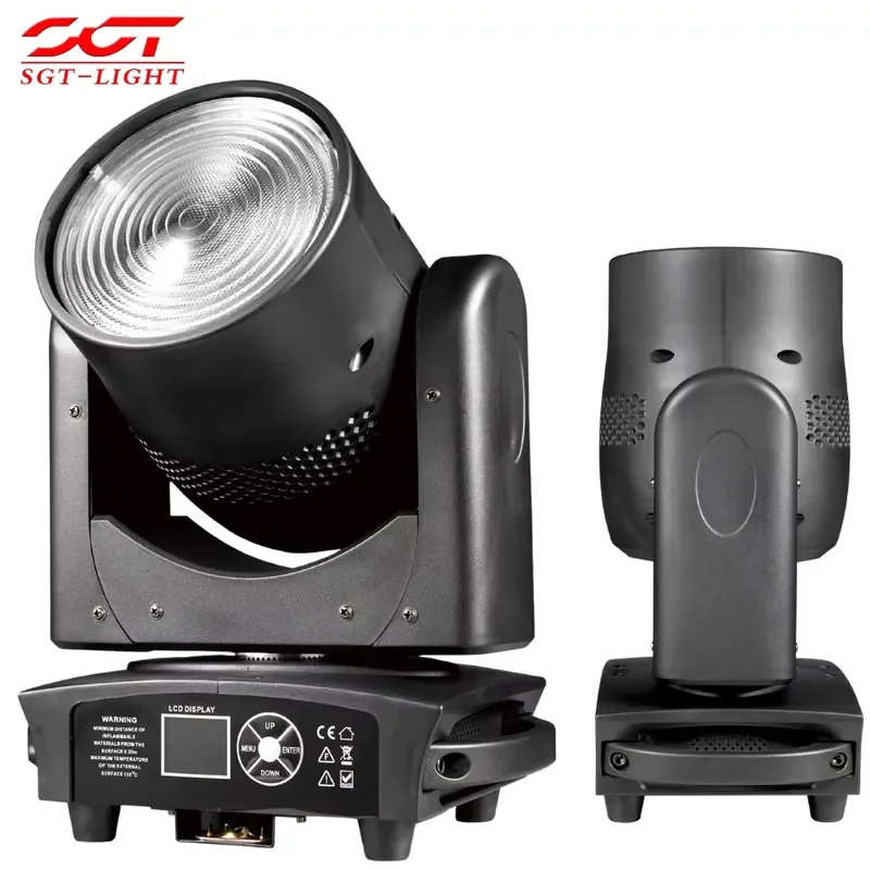 Most Popular Professional 200W Cold Warm White 2in1 LED Zoom Wash Moving Head Light for DJ Disco Party Dance Club