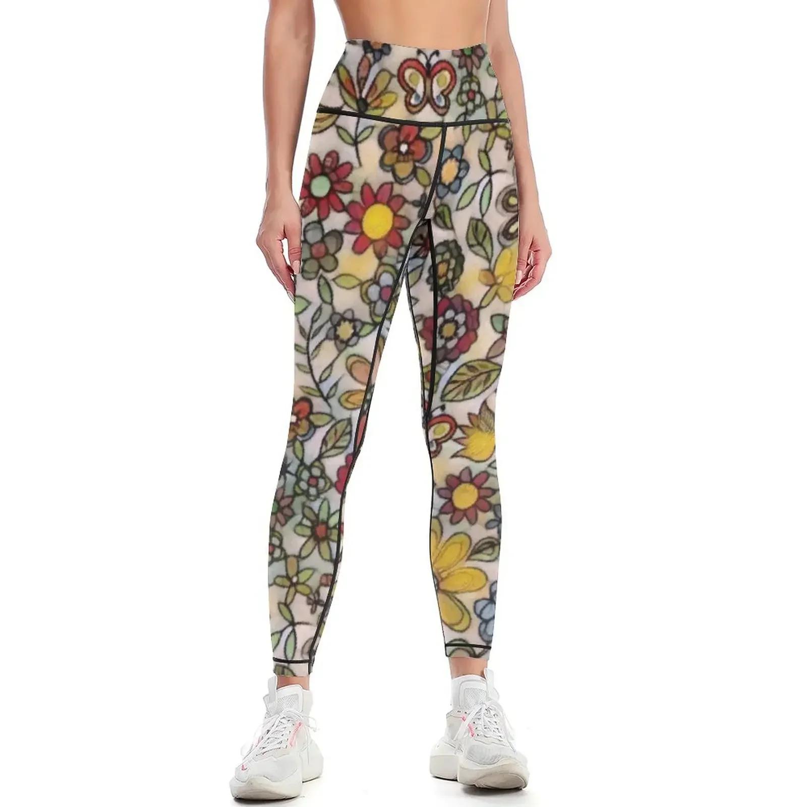 

Flutterbies Leggings Women's gym Women's pants Women's push up gym womans Womens Leggings