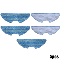5 Pack Mop Cloth For Blaupunkt Bluebot XPOWER+ Robotic Vacuum Cleaner Parts Replace Spare Parts Robot Vacuum Part Sweeper Access