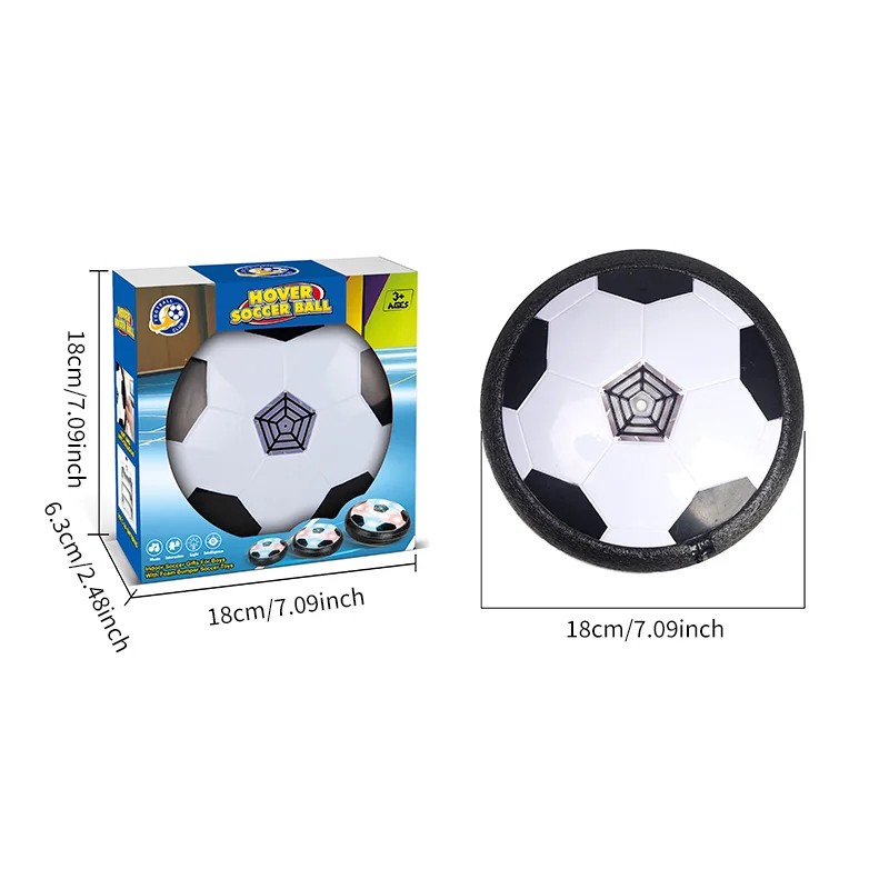 Hover Soccer, giocattolo interattivo ad alta tecnologia, genitore-figlio, due giocatori, sport Indoor, giocattolo lampeggiante elettrico per bambini