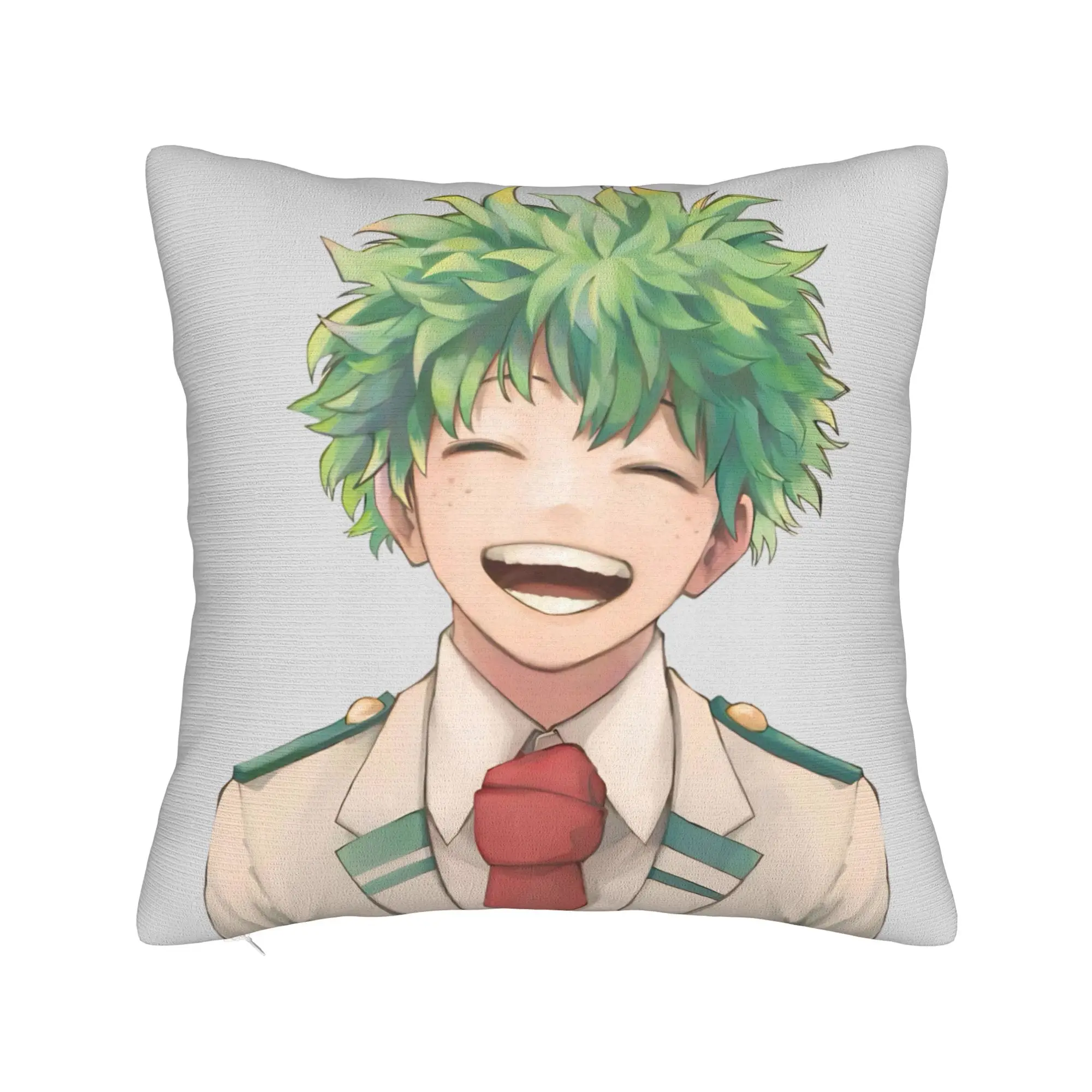Izuku Midoriya My H-Hero A-Academia Pillowcase Printing Polyester Cushion Cover Decoration Pillow Case Cover Home Zippered 45X45