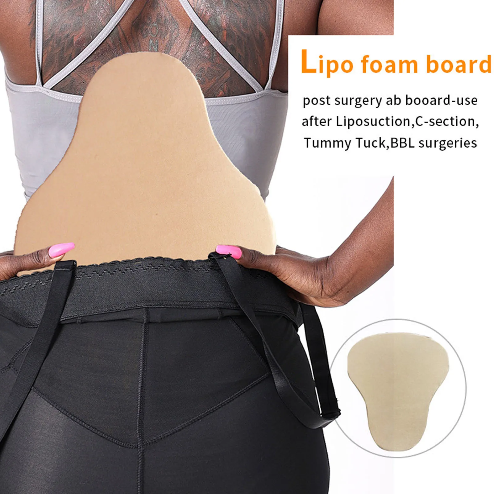 Abdominal Board Post Surgery Lipo Foam Compression Abdominal Tummy Tuck Board Recovery Liposuction Supplies