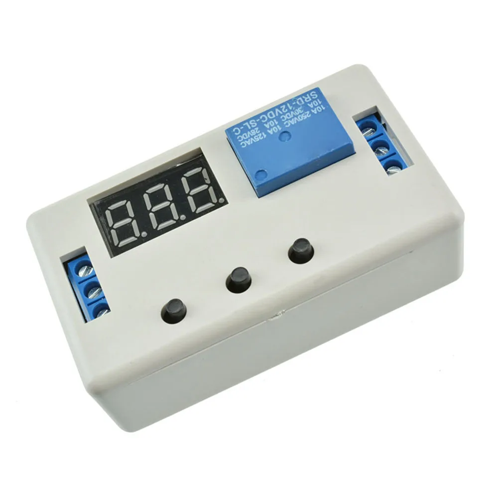 DC 12V 24V LED Digital Time Delay Relay Automation Trigger Time Circuit Timer Control Cycle Adjustable Switch Relay Module