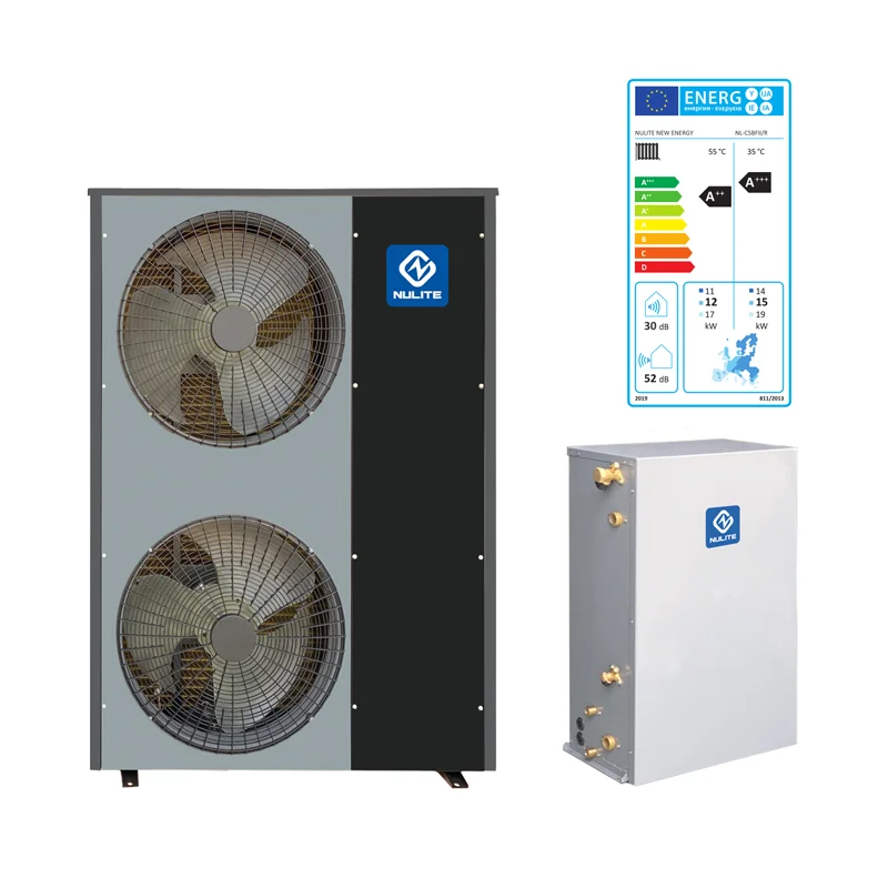 High Poland Air Source Heat Pump Mini Split Dc Inverter R410A Solar System Heating Hot Water