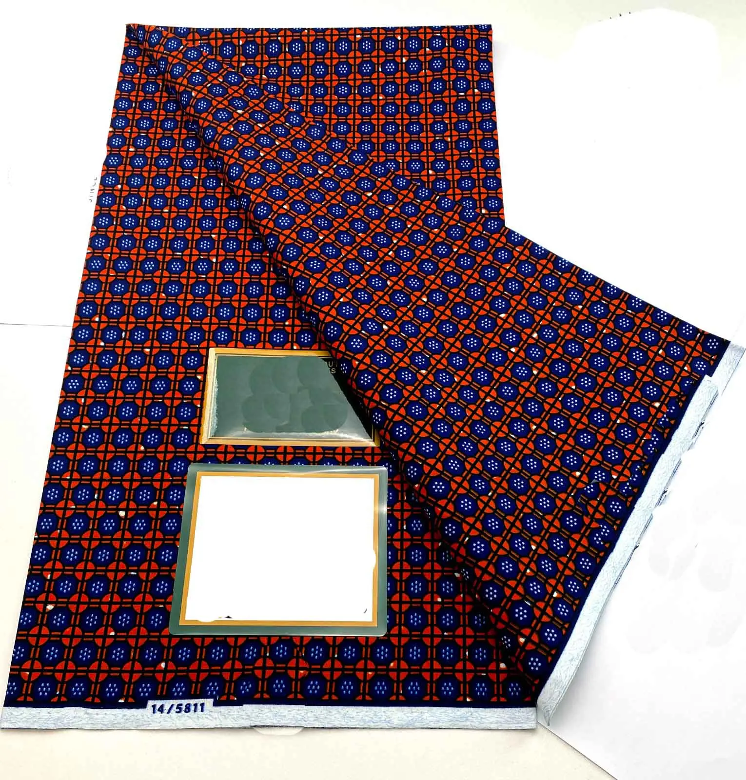 حقيقي نسيج الشمع الأفريقي الشمع النيجيري أنقرة كتلة يطبع الباتيك Hollandaise النسيج الهولندية Pagne 6 ياردة لخياطة القماش 2023 #1