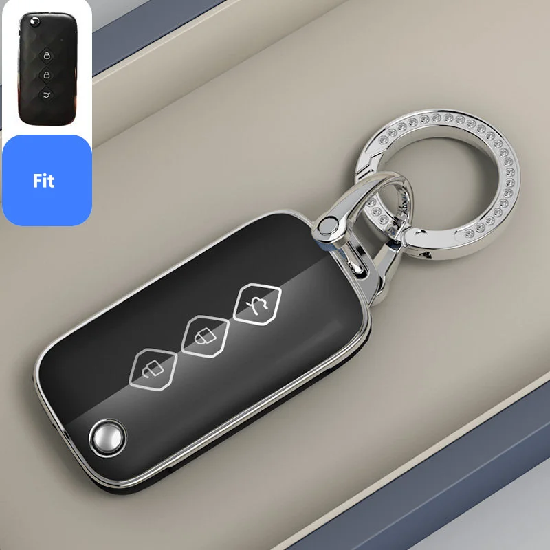 Funda Protectora de TPU para Llave de Auto, Compatible con Wuling Capgemini 2020, Chevrolet Aveo Trax, Groove Captiva 2024 2025, Protección Interior para Llaves
