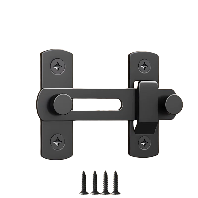 Universal Door Lock Guard Latch Bolt 180 Degree Stainless Steel Toggle Latch Sliding Barn Door Lock Flip Latch Safety Door Lock