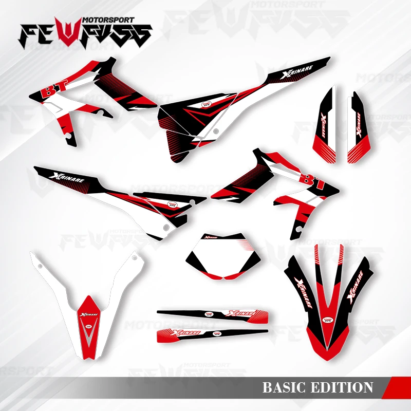 

Графические наклейки Fewfuss, наклейки на мотоцикл, фон на заказ для BETA Xtrainer 2015, 2016, 2017, 2018, 2019, 003