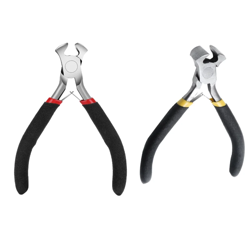 4.5\'\' Pliers End Cutting Pliers Precision Nail Puller Tool End-Nippers for Zipper Install Stop Repair Kit Jewelry Making