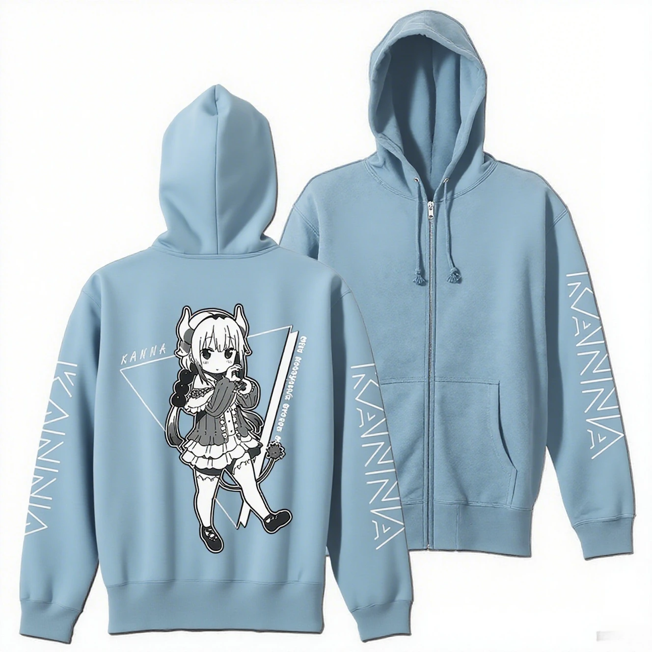 

Japanese Anime Zipper Hoodie Men Women Casual Pullover Sweatshirt Manga Cosplay Streetwear Spring Autumn Hooded Jacket Outerwear