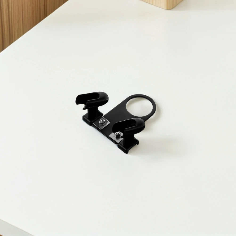 

2 Pcs Airbrush Holder Dual Seat for Makeup Spray Pens Durable Material Desk Organizer Storage Stand Painting Supplies Craft