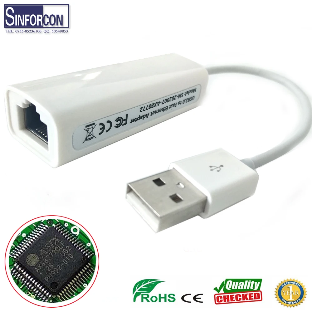 AX88772 USB to LAN for Android 12 VW MIB Tiguan Passat 8 Golfmk7 MIB2 System Upgrade Flash with Smartphone