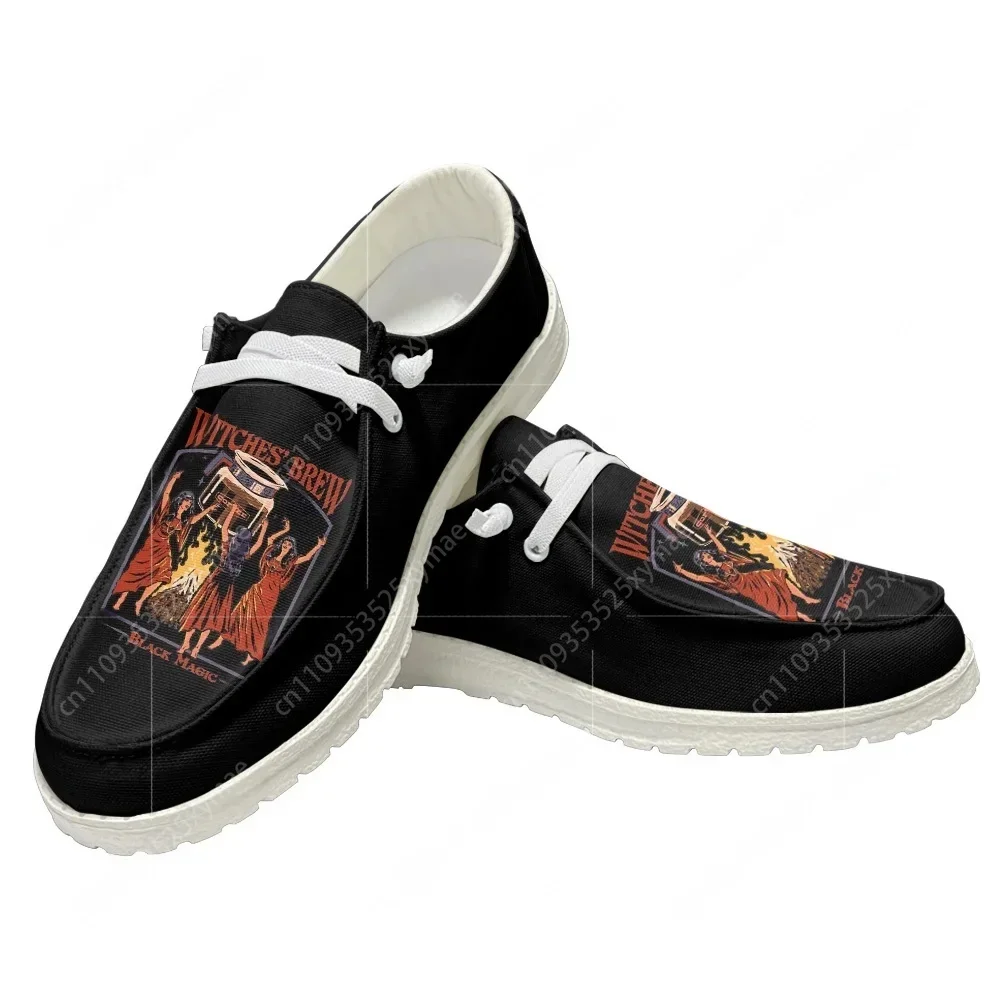 

Witches Brew Coffee Black Magic Flat Shoes Mens Womens Casual Shoes Breathable Outdoor Lightweight Footwear Hiking Custom Shoe