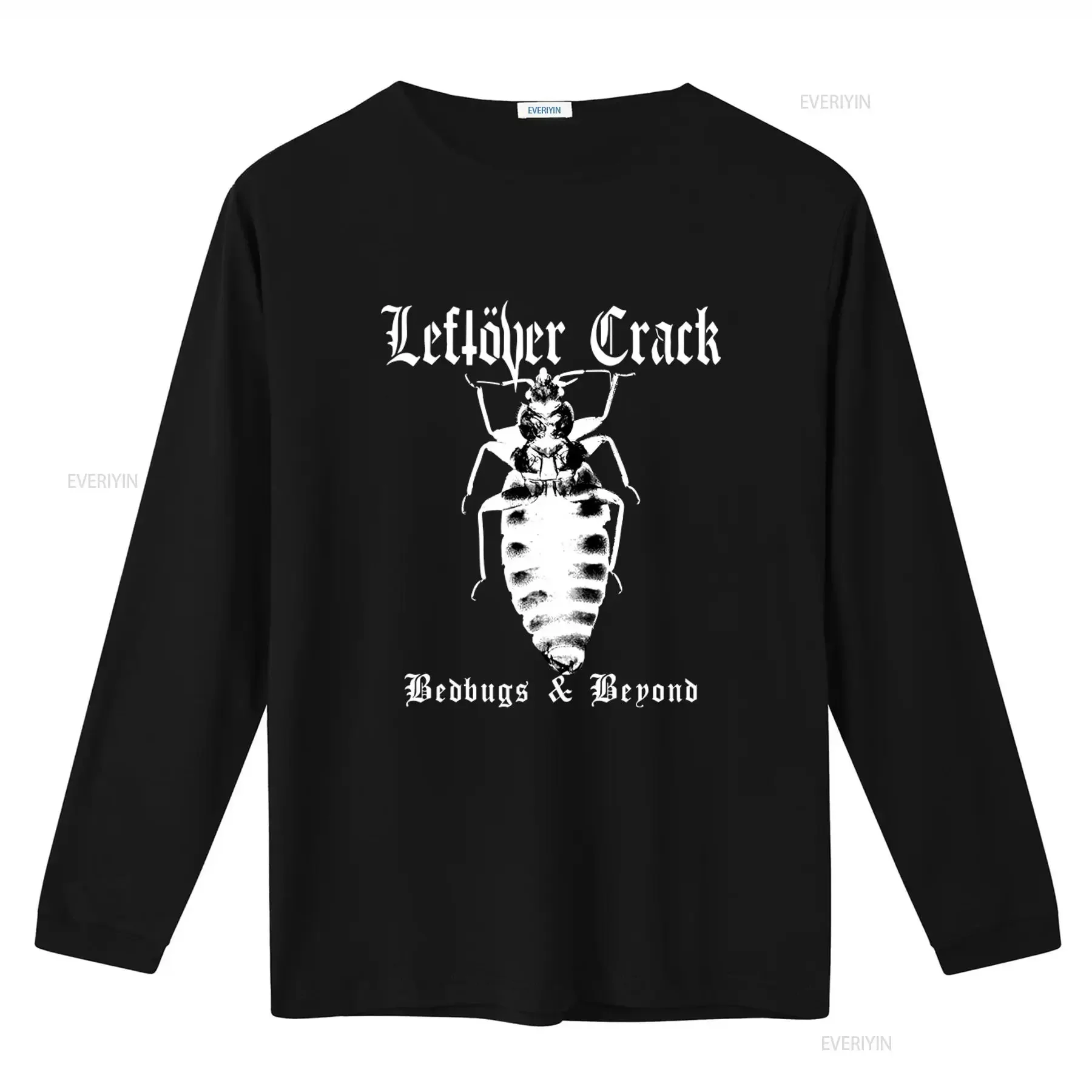 Leftöver Crack Bedbugs Beyond T Shirt Unique Insect Design for Fashion Lovers vintage Washed Breathable streetwear