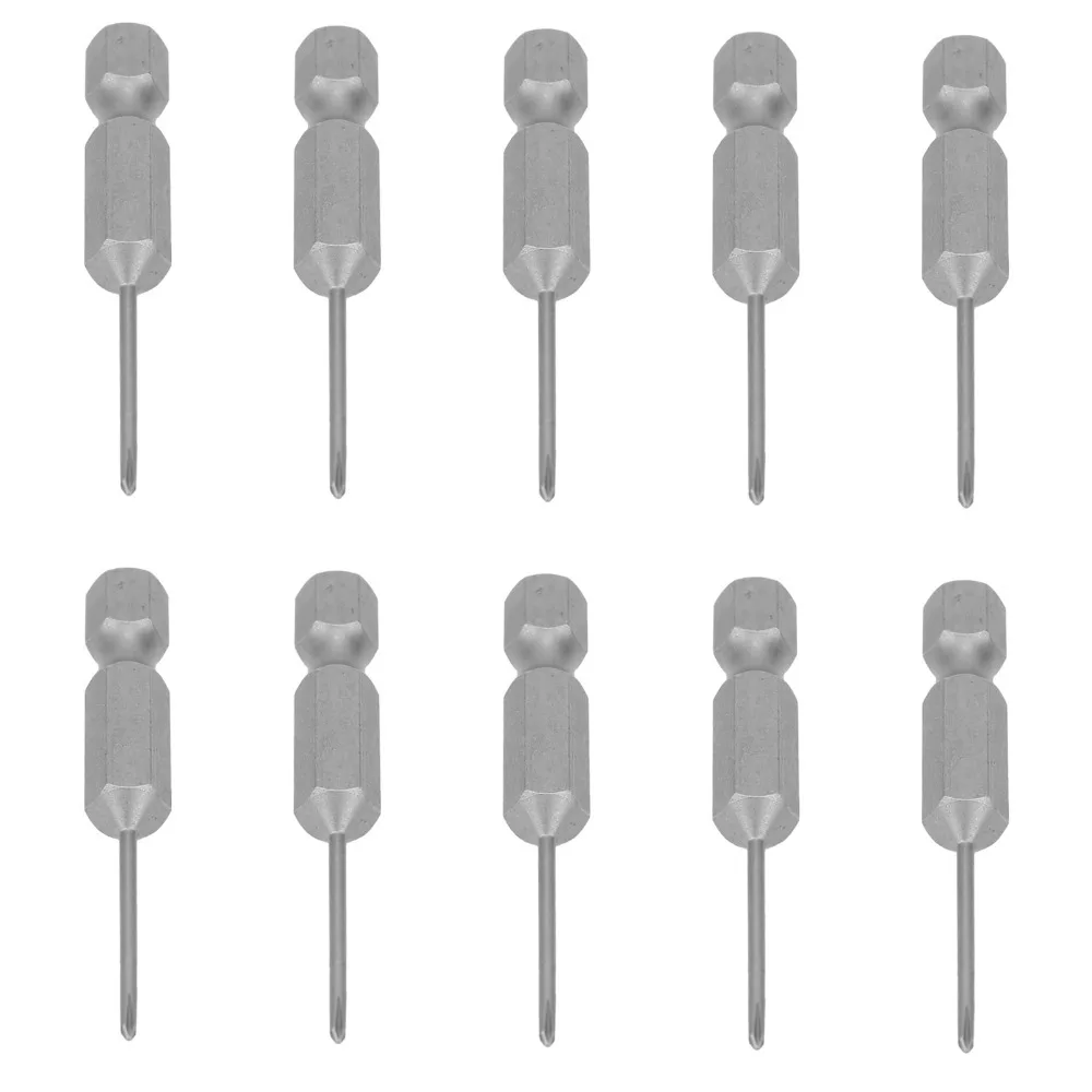 10pcs 1.6mm Size Electric Screwdriver Bits 1/4