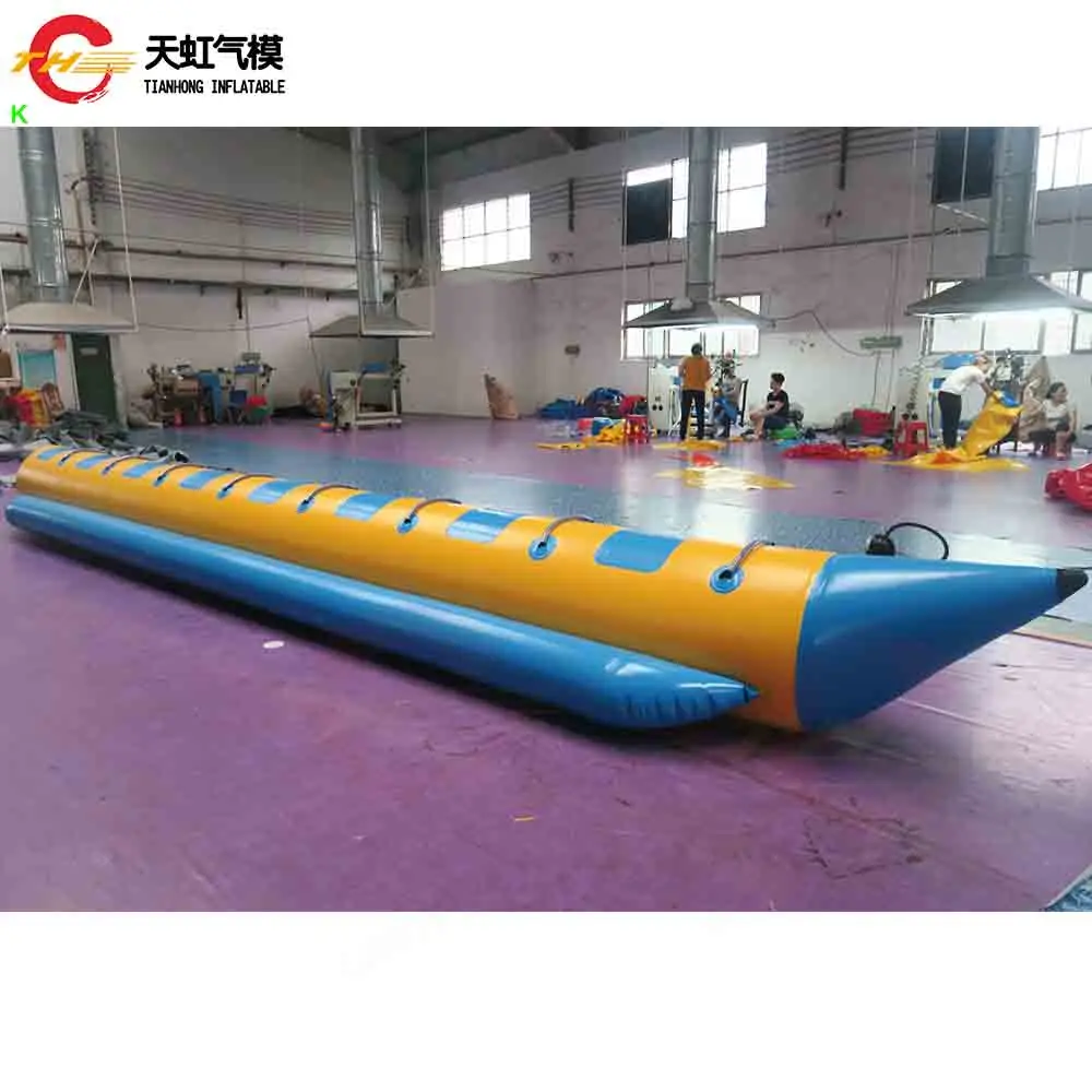 

Быстрая доставка! Надувной аттракцион «Банан» на 4/6/8/10 мест для взрослых, для использования на водных развлечениях и в аквапарках.