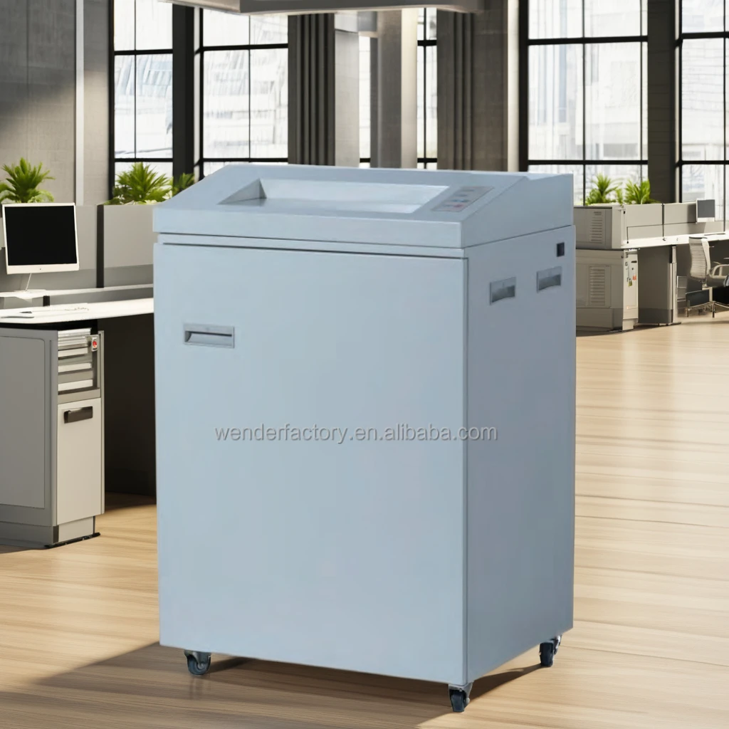 A4130  Industrial Heavy Duty 410mm/16'' Feed Width Paper Shredder Machine For Industrial