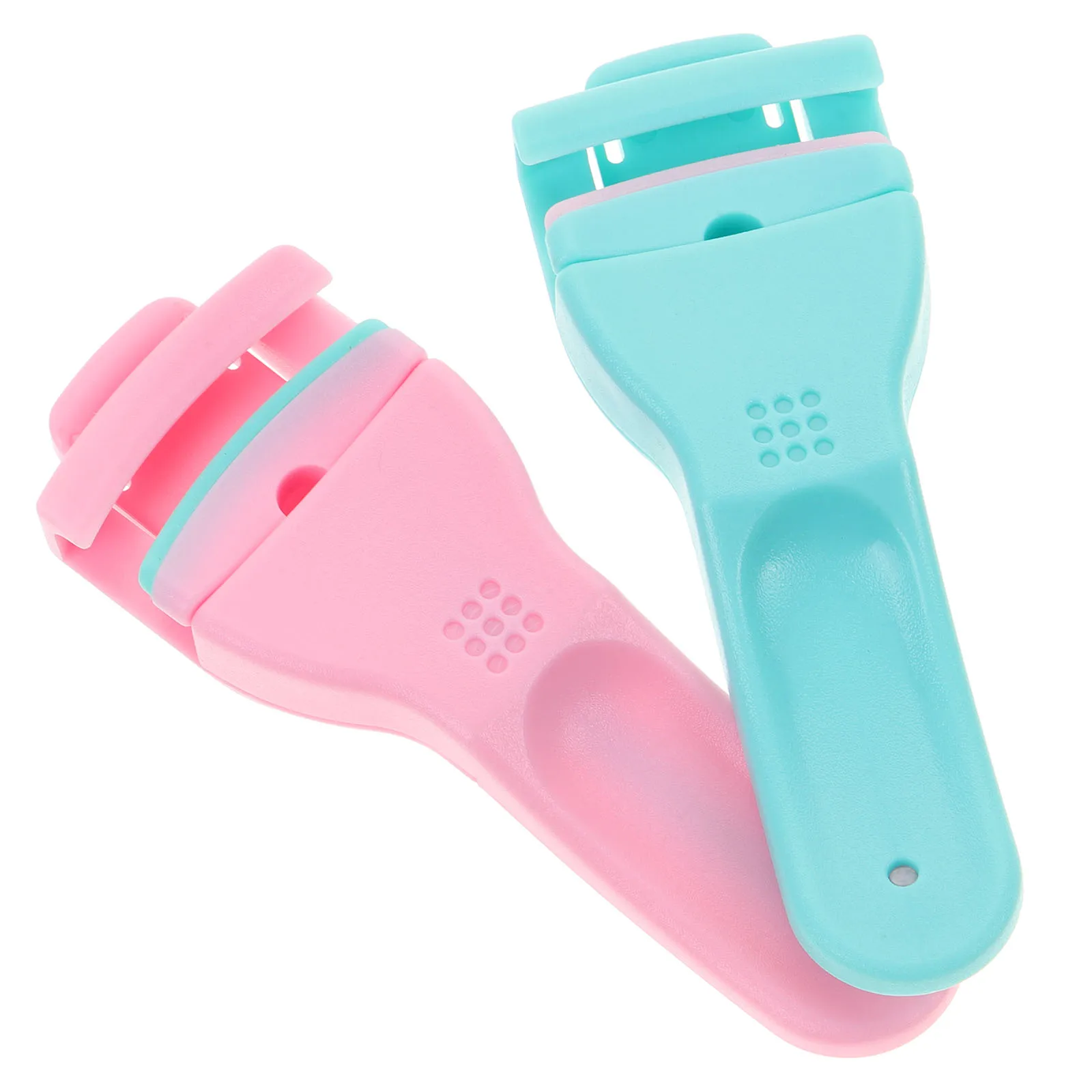 

2Pcs Eyelash Curler Durable Lightweight Travel Gift Makeup Tools Curled Eyelashes Upward Stylish Easy To Carry Long Lasting