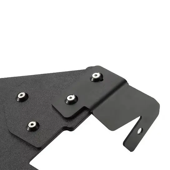 2Pieces Black Rear Mudguard Mudflaps for Kawasaki TERYX KRX 1000 Exterior Parts Mudflaps Flaps