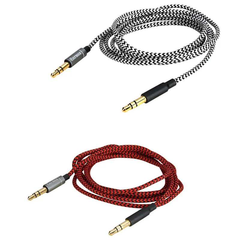 Replacement Audio nylon Cable For FOCAL SPIRIT ONE/ ONE S/Classic Jabra Elite 85h Over-the-ear HEADPHONES