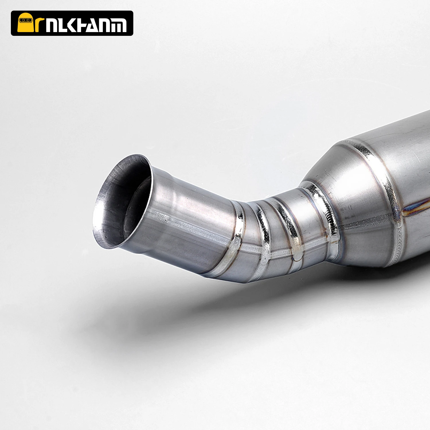 ماسورة عادم الدراجة النارية لـ KTM DUKE 690 Mid Decat Pipe 690duke 2012-2017 أنبوب الوصلة الوسطى أنبوب محفز