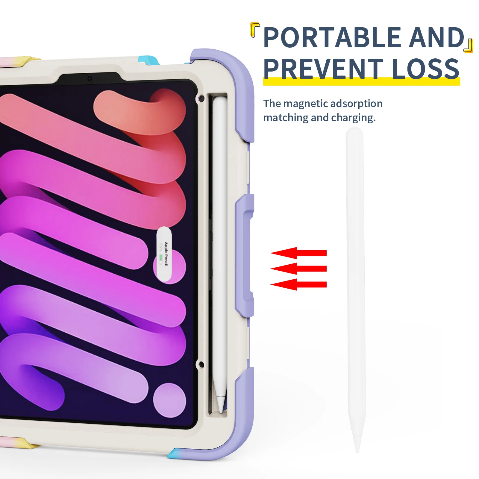 Stand Rugged Case For iPad A16 11th 10.9 10th Air Pro 11 2026 2025 2024 Air 4 5 Pro11 1-2-3-4th Gen Mini A17Pro 6 Rotating Cover
