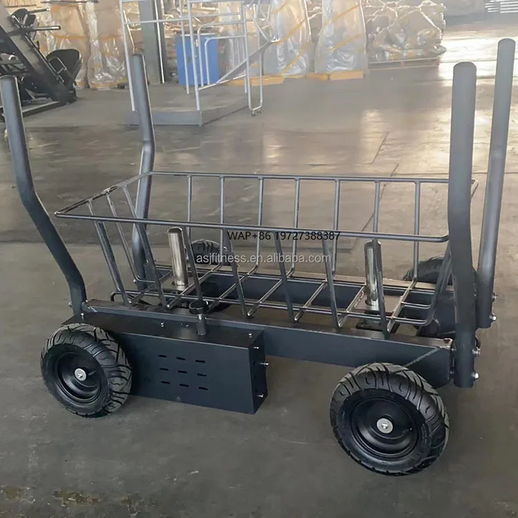 

Gym Fitness Trainer-rolling Push / Pull Power Sled Plate Sled tank Torque tank Sled