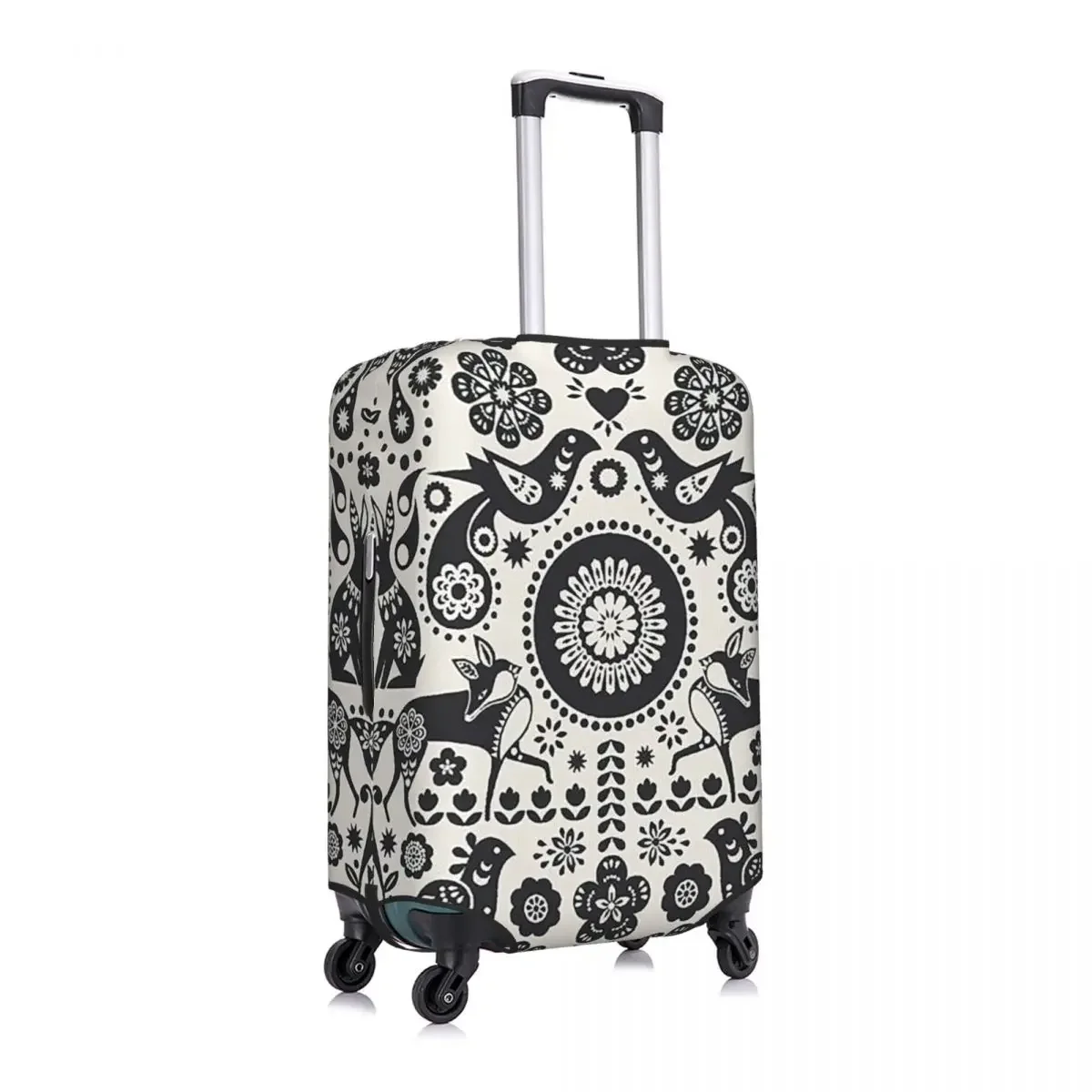 ORIENTAL RUG Print Luggage Protective Dust Covers Elastic Waterproof 18-32inch Suitcase Cover Travel Accessories