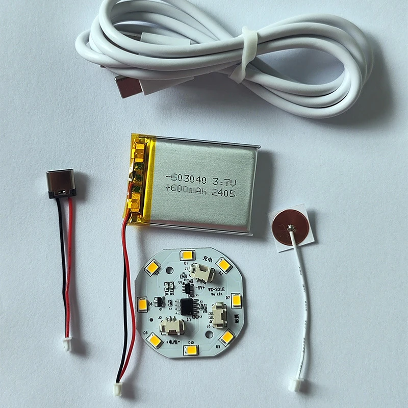 1PC DIY Accessories Induction Light Source No Flicker LED Panel Light Ceiling Light Source Lamp Beads PCBA Control Board