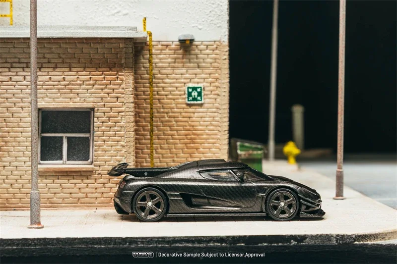 1:64 One:1 KNC Black Diecast Collector's Vehicle Model Car