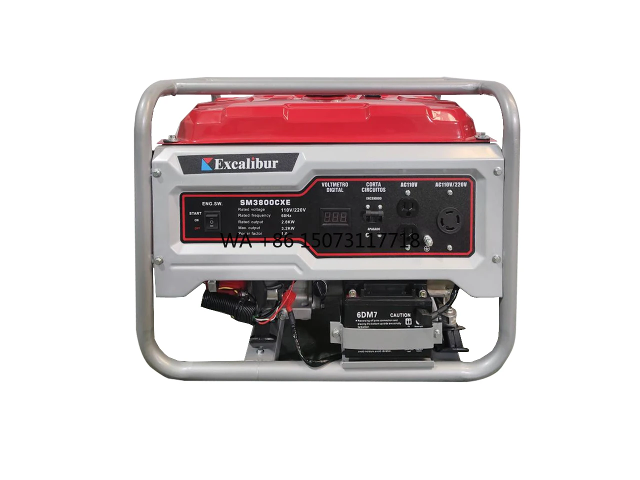 

220V 2KW 3KW 5kw 10KW 3kVA 5kVA Open camping generator Low noise