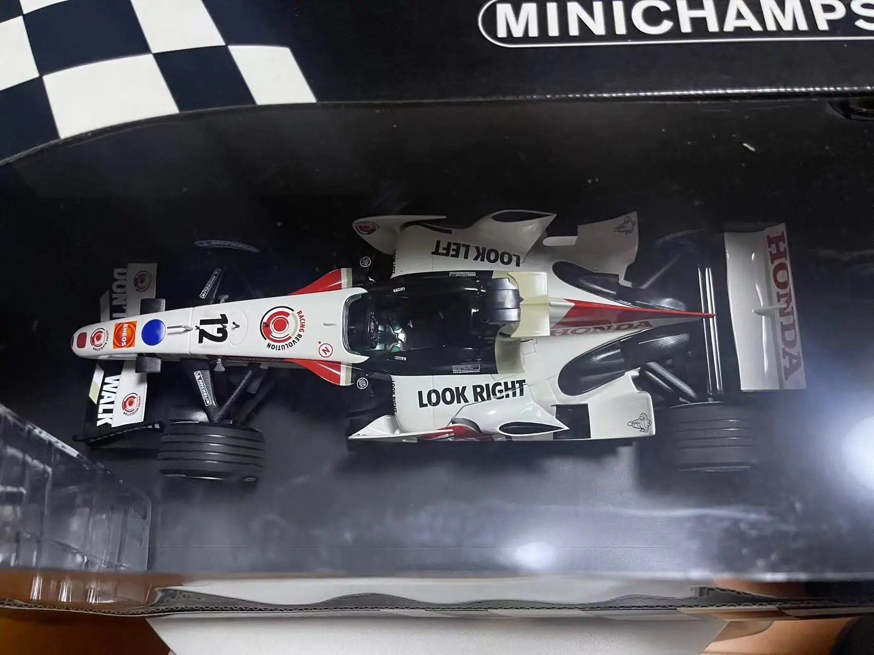 Minichamps 1:18 F1 RA106 Button 2006 Hungary Schumacher F310B Simulation Limited Edition Resin Metal Static Car Model Toy Gift