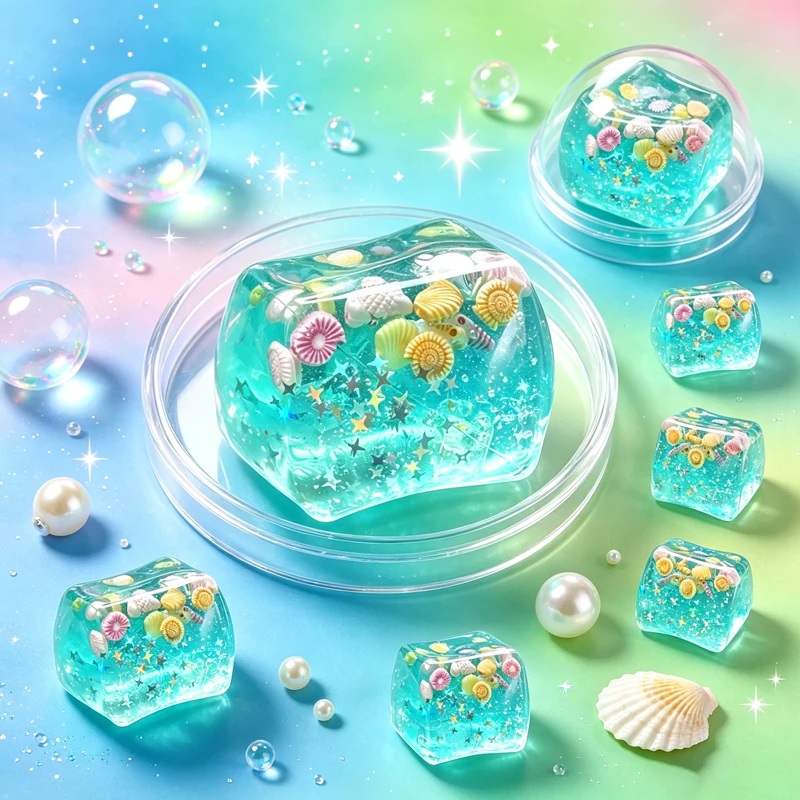 1P Ocean Ice Squeezing Music Maltose Slow Rebound Ventilatory Artifact TPR Soft Rubber Super Decompression Pinching Fun Stress