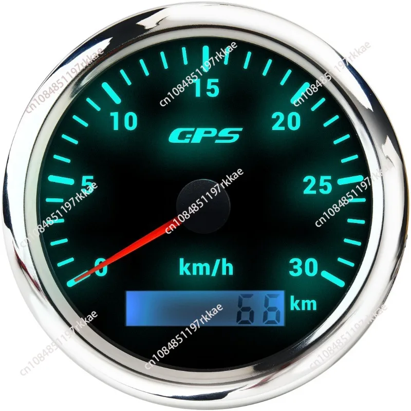 

85MM GPS Speedometer For Motorcycle Marine Boat 7 Color Backlight 30~ 200 Km/h Boat Car Truck Speed Gauge Meter