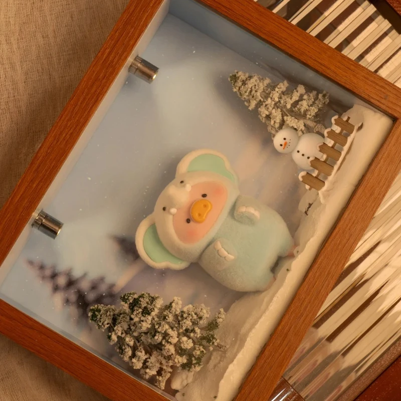 LuLu The Piggy Animal Party Elefant Hängende Karte Actionfigur Limited Edition Niedliches Schwein Anime Figur Beflockung Puppe Spielzeug Geschenk Neu