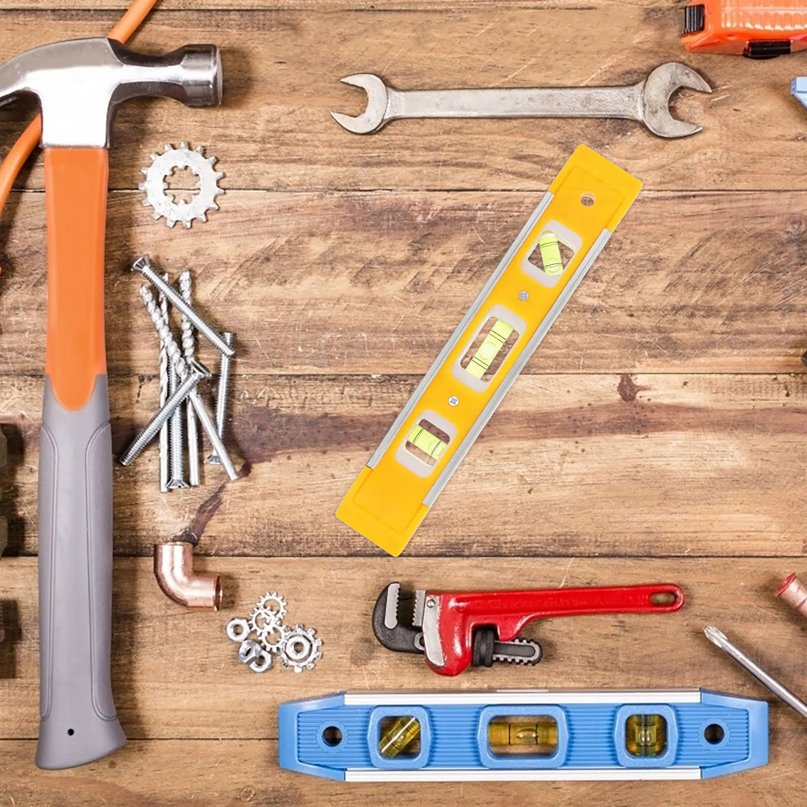 

Mini Levelling Device High Precision Magnetic Ruler Compact Multi Functional Measuring Tool Ruler Fence Post