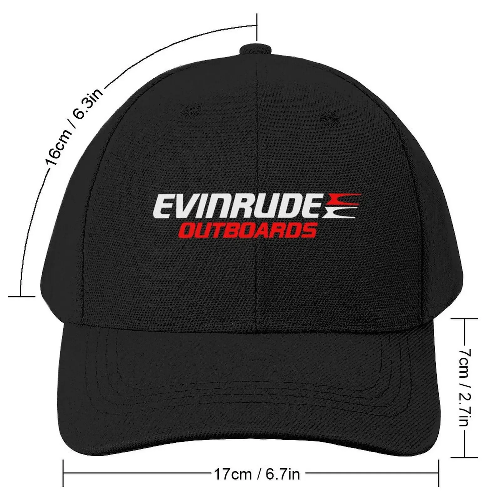 Vintage Evinrude Outboards Shirt Baseball Cap derby hat Luxury Hat Hats Woman Men's