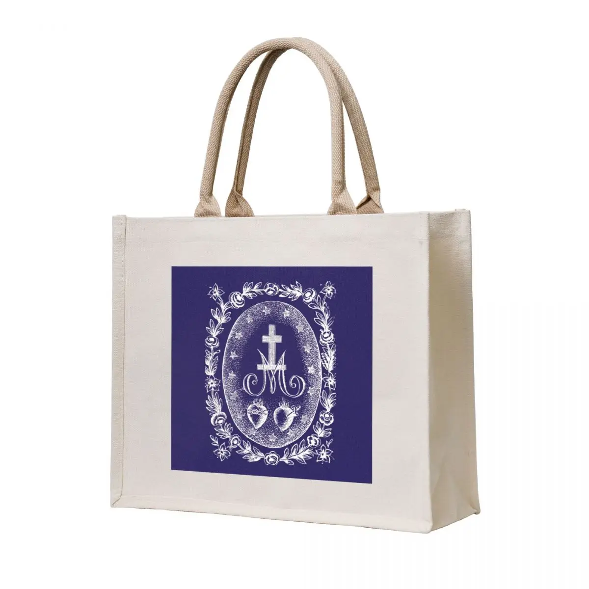 

Miraculous Medal vintage Tote Bag Women's shopper bag personalized tote Gift bags personalized tote bag