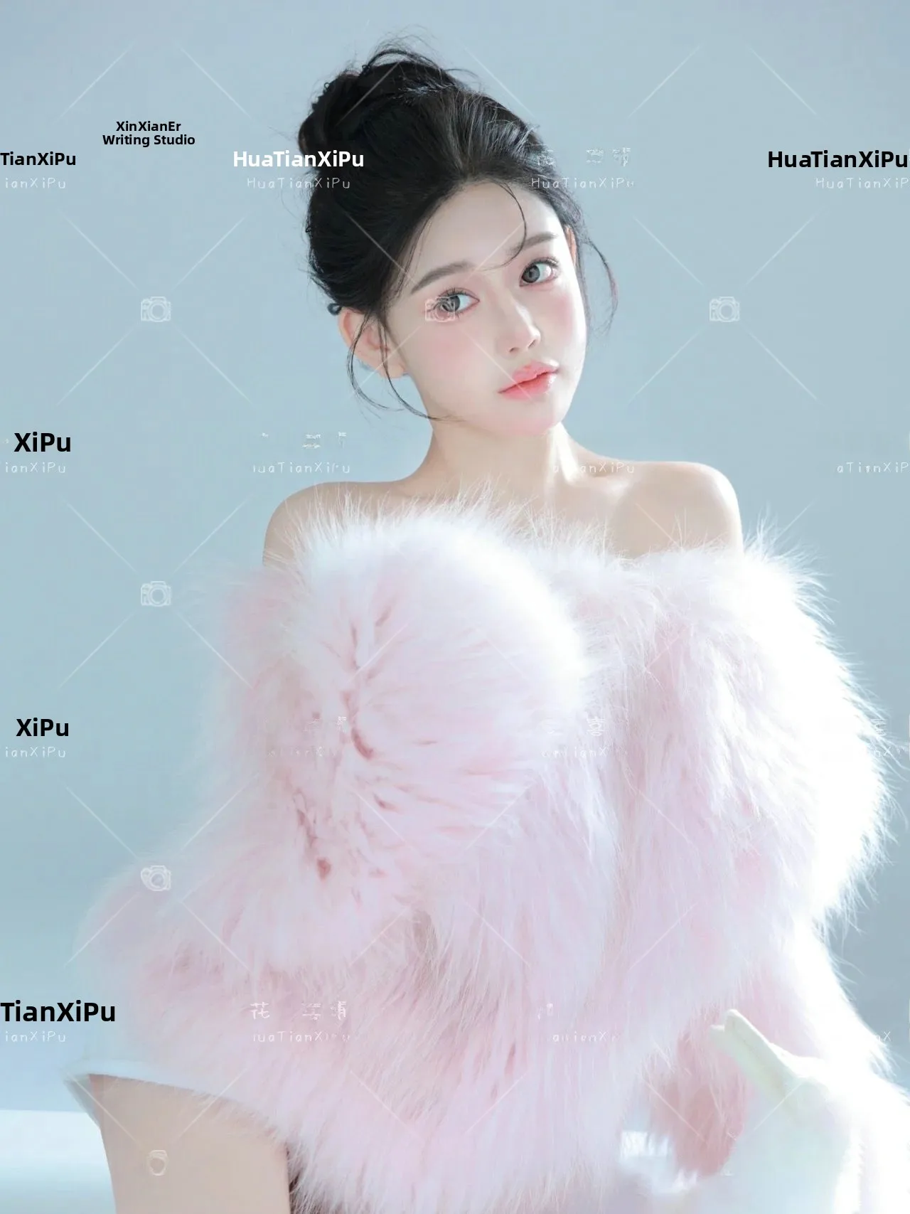 

Новое пальто из искусственного меха в нежном стиле Pure Desire для девочек, для фотосессий, создания художественной атмосферы, сценических выступлений и фотосъемки.