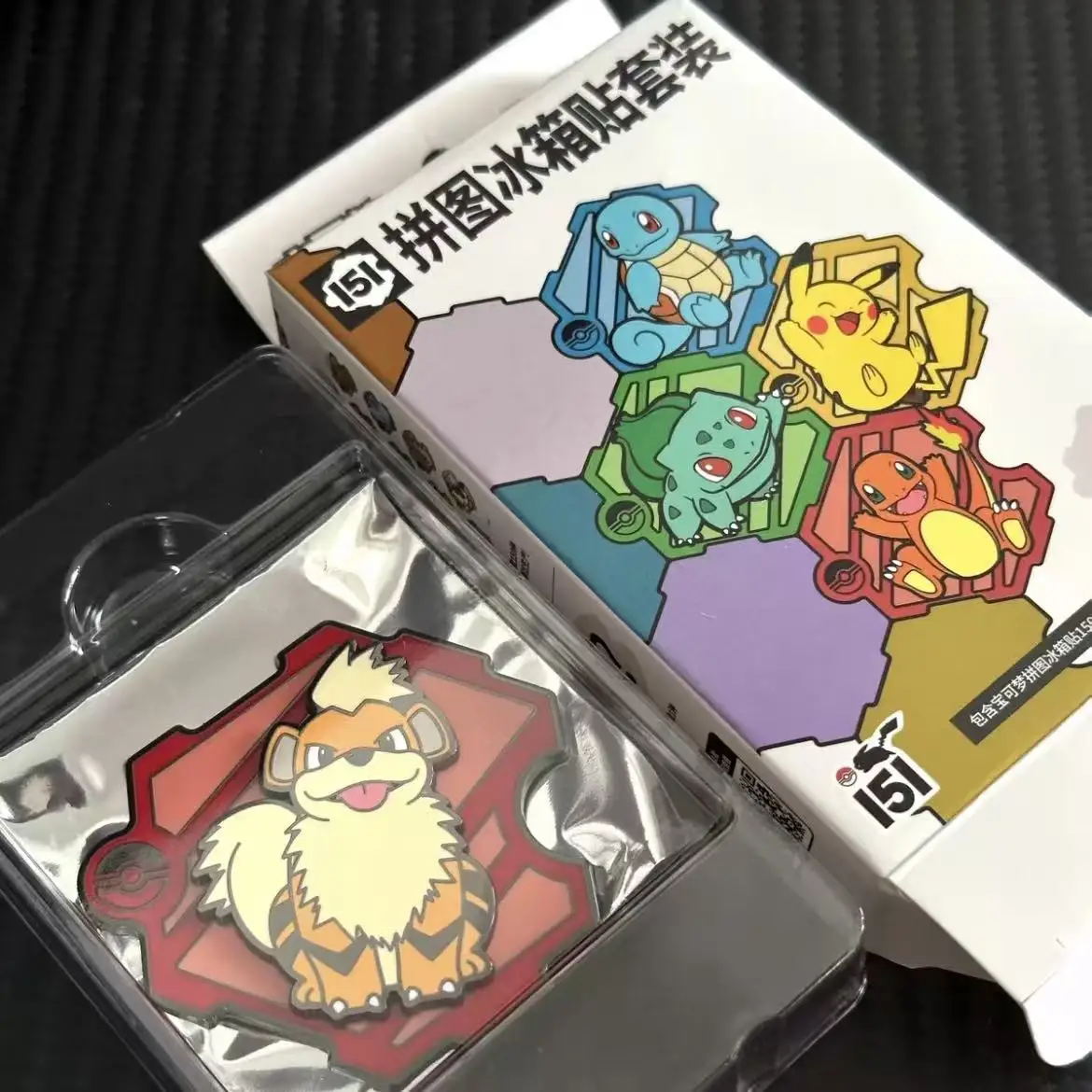簡体字中国語ポケモン151冷蔵庫マグネットセットボックスポケモン151
