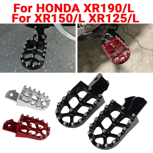 Imagen 1 del producto Reposapiés para HONDA XR190, XR190L, XR 190, 190L, XR150, XR150L, XR 150, 150L, 125, XR125, XR125L, accesorios