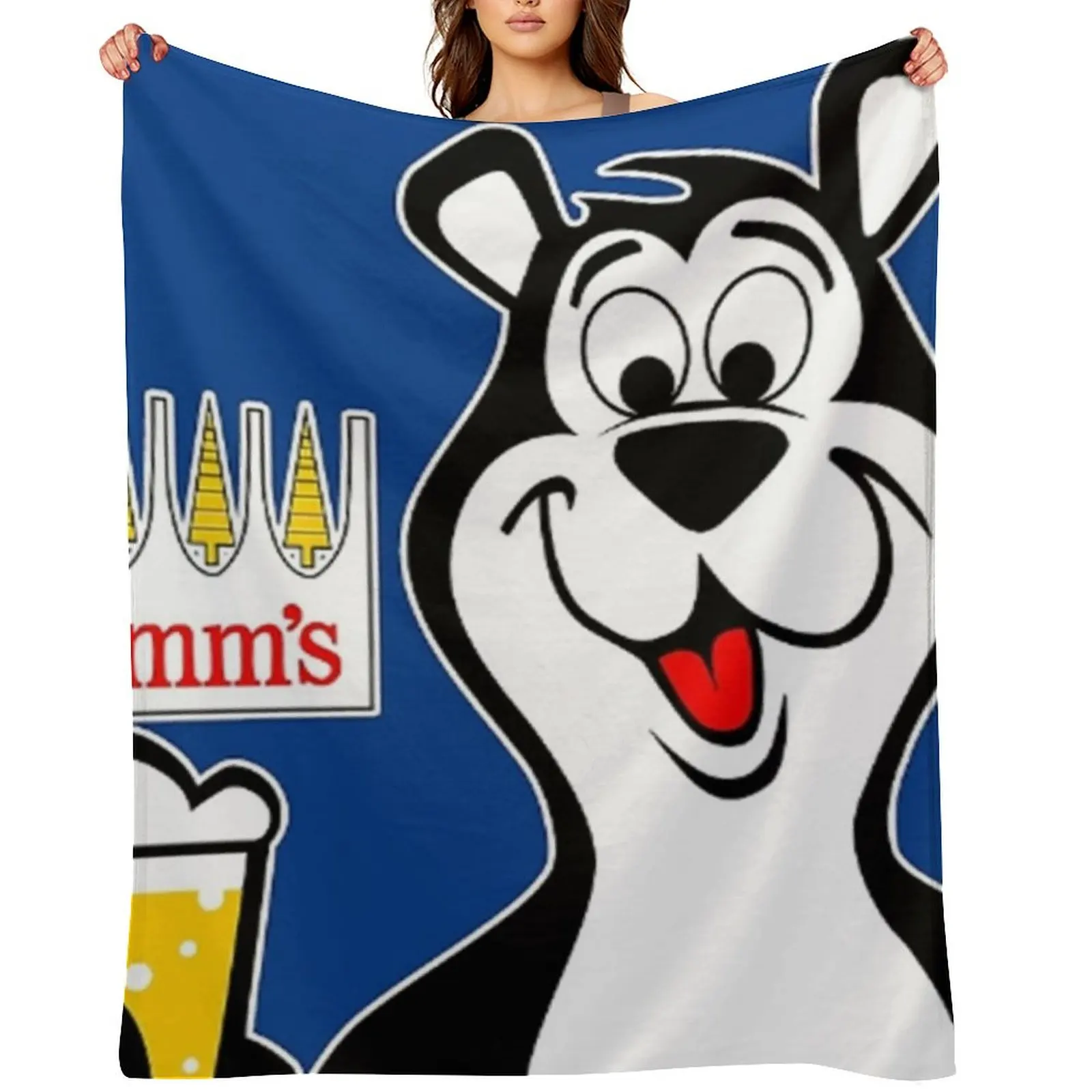 

HAMM'S 8 Throw Blanket decorative Luxury Designer Luxury Brand Flannels Blankets