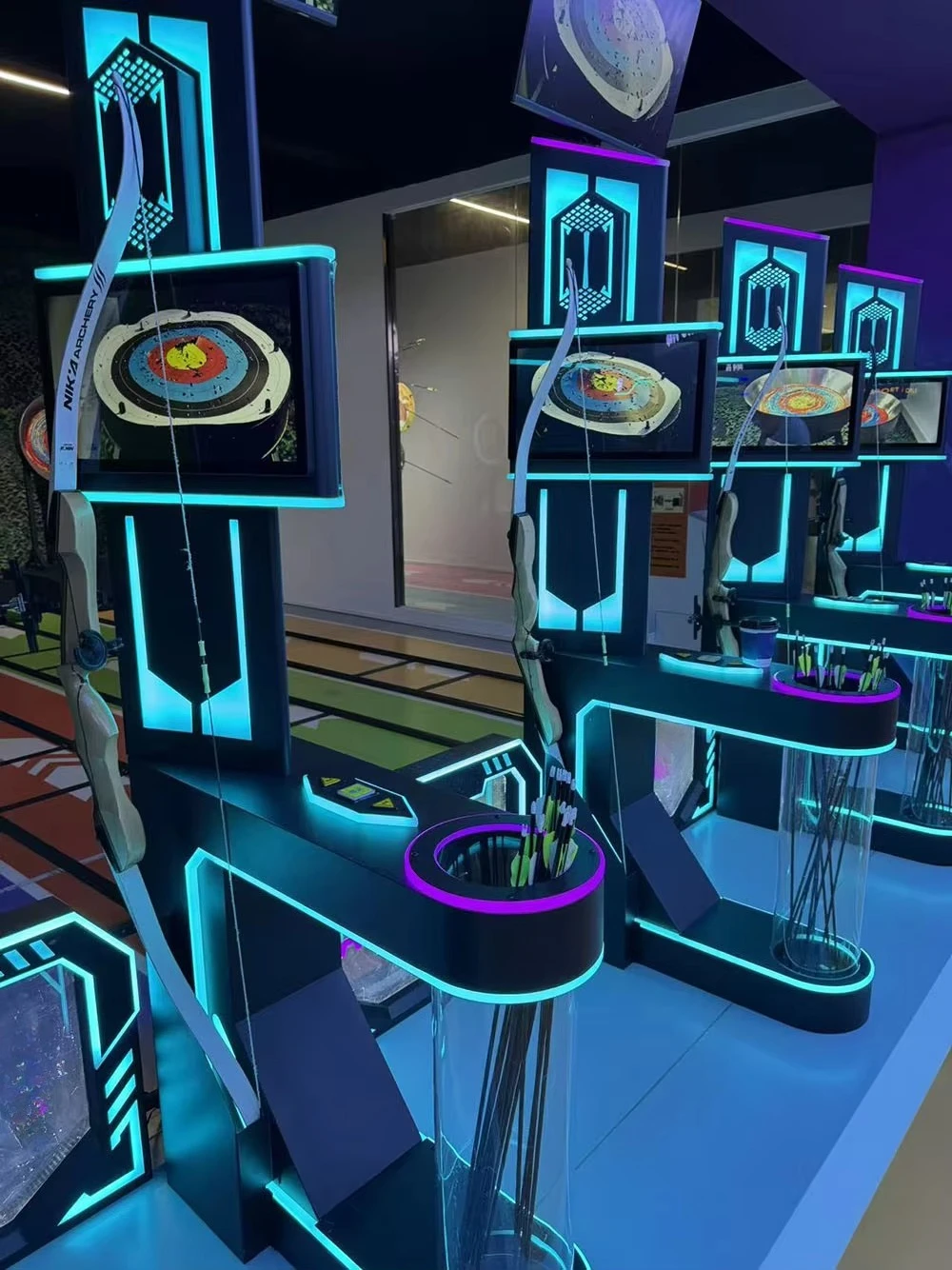 لعبة محاكاة الرماية في الأماكن المغلقة، تدريب محاكاة هدف الرماية