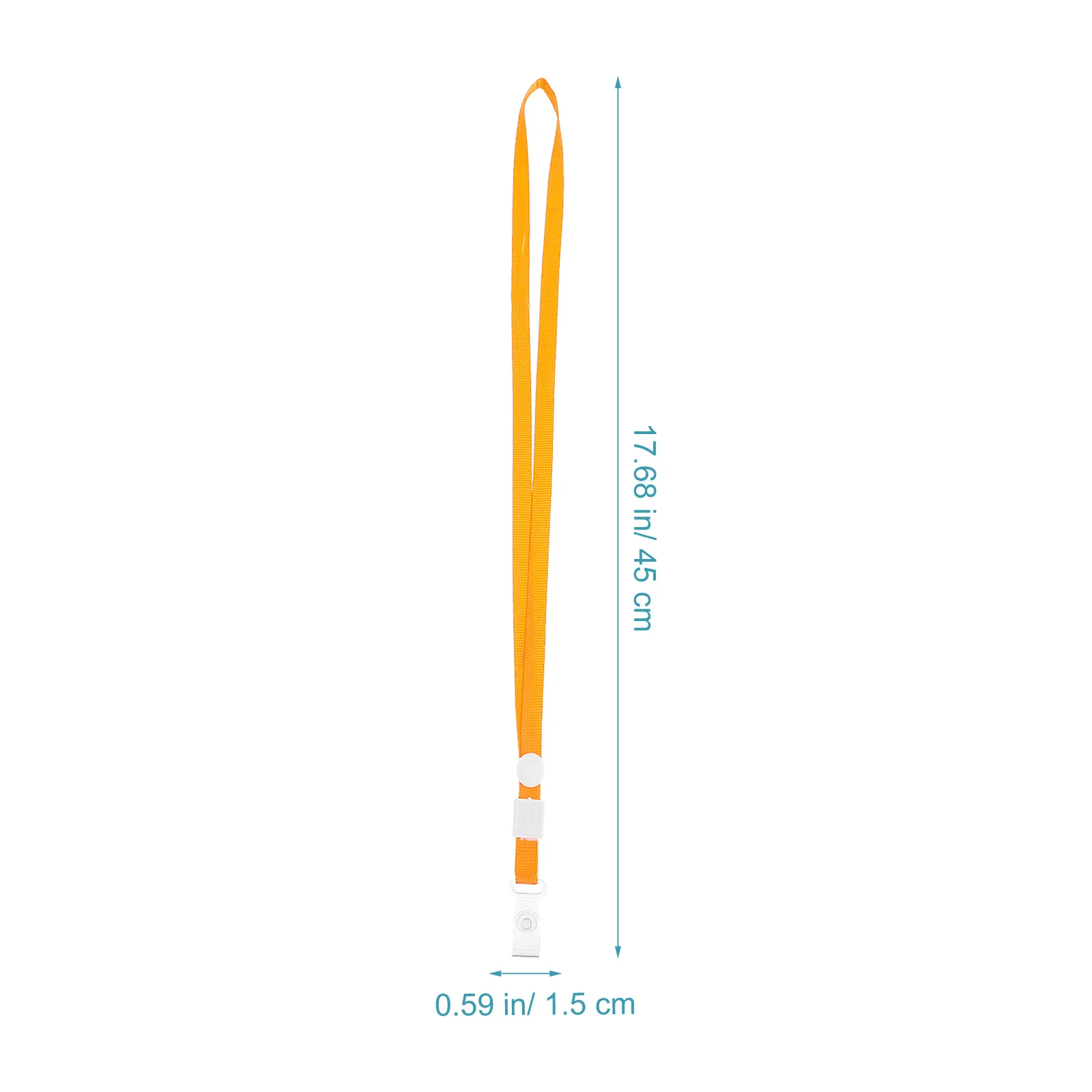 50 قطعة حبل شهادة متانة ممتازة مرنة خدمة طويلة حبل معلق لشارات الهوية اسم العلامات أمن الموظفين #3