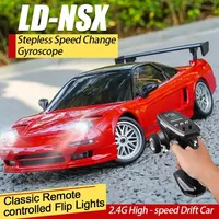 LDRC LD1803 NXS Drift Car RTR 1/18 2.4G 2WD ESP Gyroscope RC Car Drift Vehicles LED Lights Full Scale Controlled Model Toys