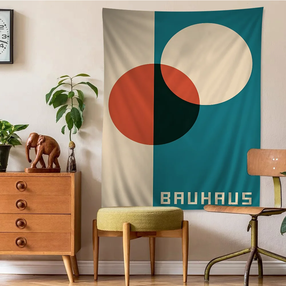Bauhaus Modern Abstract Geometric DIY Wall Tapestry for Living Room Home Dorm Decor Wall Art Decor