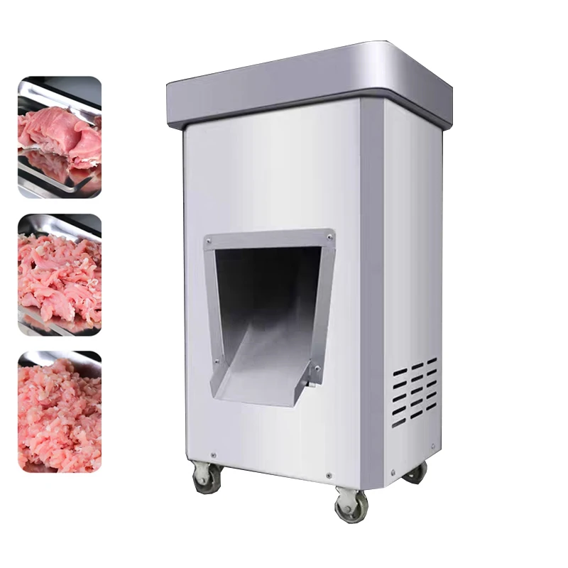 

Commercial Meat Cutter Machine Electric Fresh Meat Cube Dicer Sliced Meat Slicer Shredding And Dicing Machine